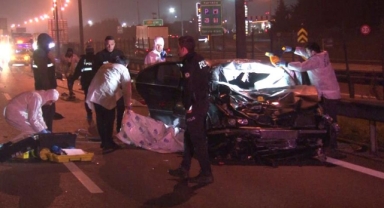 Pendik TEM Otoyolu’nda feci kaza: 5 ölü