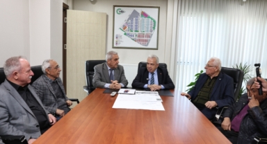 Şadi Özdemir Küçük Sanayi Sitesi’nde esnafı dinledi
