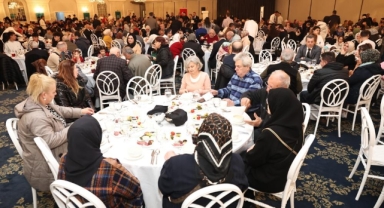 Şehit aileleri ve gaziler Nilüfer'de iftarda buluştu
