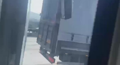 Tartıştığı otobüsü 7 kilometre takip etti