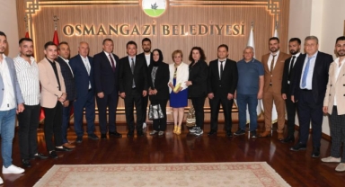 Başkan Aydın, 3 günde 3 bin kişiyi ağırladı