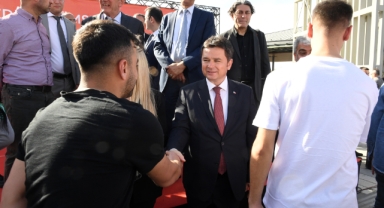 Başkan Aydın personel ile bayramlaştı