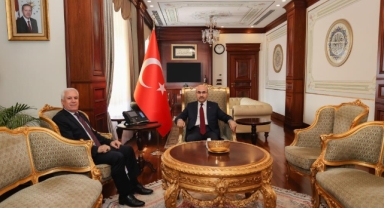 Başkan Bozbey’den ilk resmi ziyaret Vali Demirtaş’a