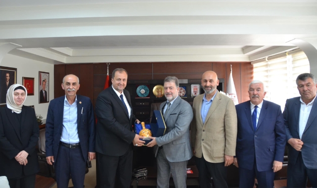 Başkan Usta'dan kurum ziyaretleri