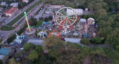 Bayram harçlıklarını alan çocuklar Lunapark’a akın etti