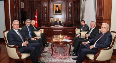 Belediye başkanlarından Vali Demirtaş'a ziyaret