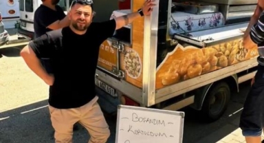 Boşandığı için lokma döktürdü