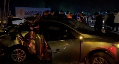 Bursa'da makas atma kazası: 4 yaralı