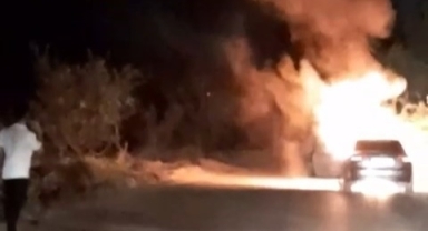 Bursa’da otomobiller alev topuna döndü