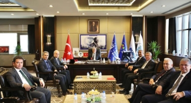 CHP'li başkanlarından Başkan Bozbey'e ziyaret