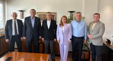 HÖH Eş Genel Başkanı Çakırov’dan Gençoğlu’na geçmiş olsun ziyareti
