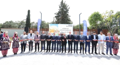İnegöl’ün ‘Nöbetçi Kütüphanesi’ törenle hizmete girdi