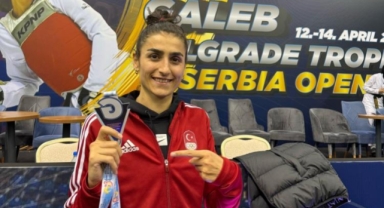 Kübra İlgün gümüş madalya ile döndü
