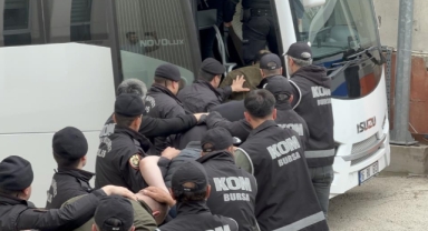 “Mahzen-32”operasyonunda gözaltına alınanlar adliyede