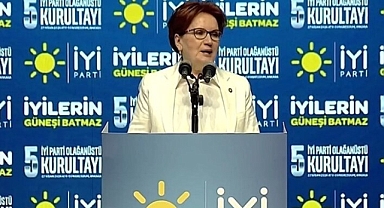 Meral Akşener İYİ Parti Kurultayı'nda açıklamalarda bulundu.