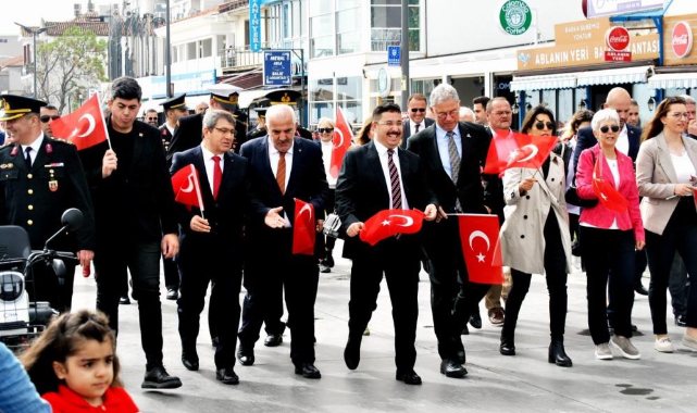 Mudanya'da 23 Nisan bayramı coşkusu