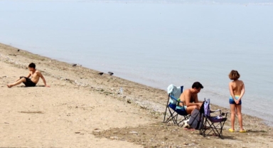 Mudanya’da deniz sezonu erken açıldı