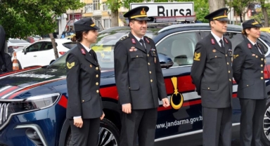 Mudanya'da jandarmaya Togg tahsis edildi