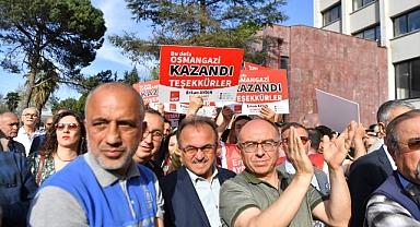 Osmangazi'de Başkan Erkan Aydın göreve başladı