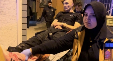 Polise silah çeken şüpheli vurularak yakalandı