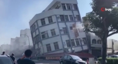 Tayvan'da 7.2 büyüklüğünde deprem!