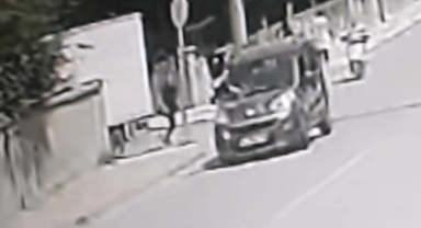 Ticari aracın çarptığı çocuk metrelerce havaya uçtu