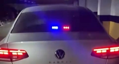 Usulsüz çakar lamba takan 41 sürücüye ceza