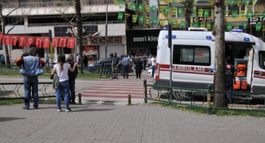 Yaya geçidinde feci kaza:1 ölü, 2 yaralı