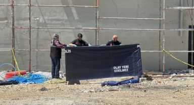 5. kattan düşen inşaat işçisi hayatını kaybetti