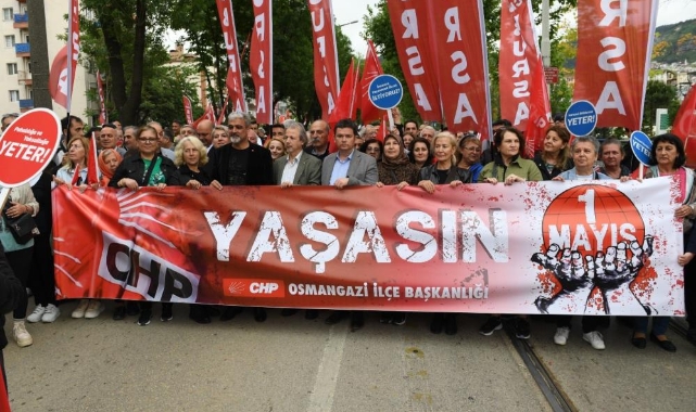 Başkan Aydın 1 Mayıs'ı emekçilerle birlikte kutladı