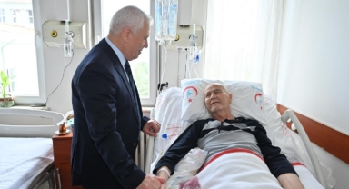 Başkan Bozbey’den Onkoloji Hastanesi’ne ziyaret