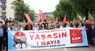 Başkan Bozbey emekçilerle omuz omuza