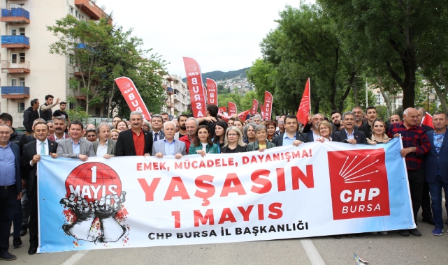 Başkan Bozbey emekçilerle omuz omuza