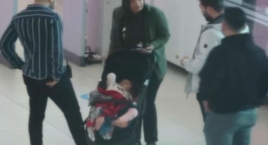 Bebek arabasından servet çıktı