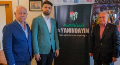 Bursaspor'da ‘Yanındayım’ kampanyası büyüyor