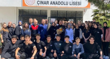 Dünya İklim Günü’nde öğrenciler bilgilendirildi
