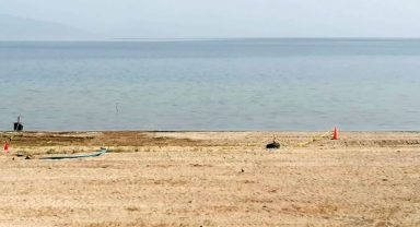 Eğirdir Gölü’nde 7 adet el bombası tespit edildi