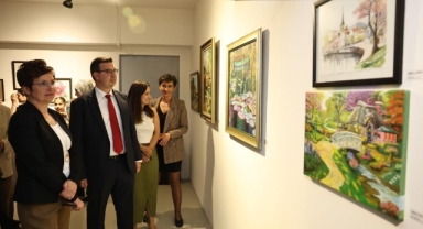El emeği eserler Nilüfer 'de sergilendi