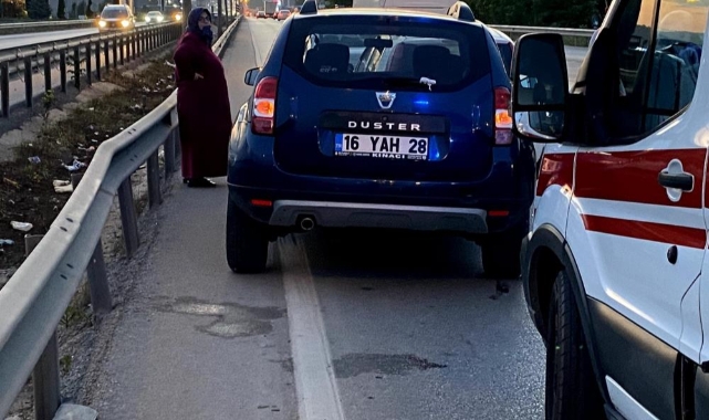 İnegöl'de zincirleme kaza: 3 yaralı