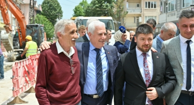 İnegöl’ün altyapısı Büyükşehir ile güçleniyor