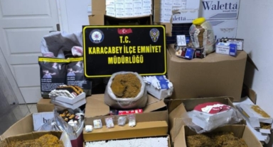 Karacabey’de kaçak sigara operasyonu