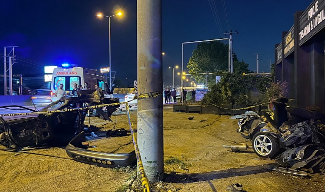 Kocaeli'de feci kaza: 1 ölü 1 yaralı