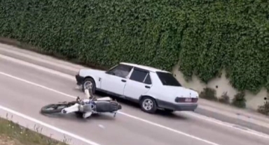 Kontrolden çıkan motosiklet devrildi: 1 ölü