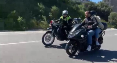 Mudanya'da kovalamaca amatör kamerada!