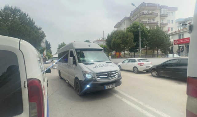Mudanya'da taksiciler ve minibüscülerden ortak protesto