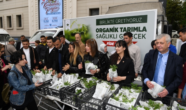 Osmangazi Belediyesi’nden vatandaşa 100 bin fide