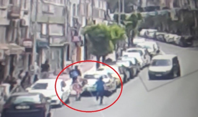 Polis,hırsızı vatandaşın motosikletiyle kovaladı
