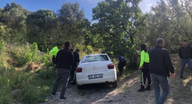Polisten kaçan araç, terk edilmiş olarak bulundu
