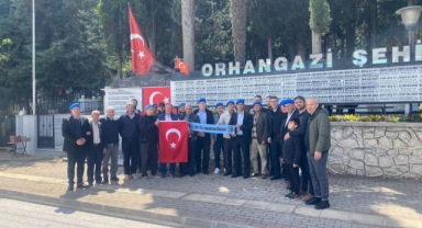 Şehit arkadaşlarını unutmadılar