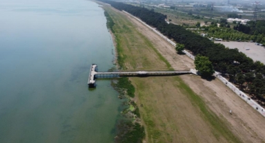 Son aylardaki yağışlar İznik Gölü'ne yaradı